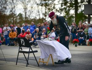 veterans memorial service